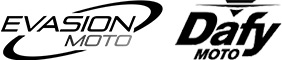 Logo Evasion Moto, Dafy Moto Saint-Lô